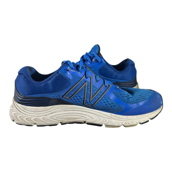 New Balance 840v5 M840PB5 Blue Black Men’s Size 11 Running Shoes ABZORB Cushion - Picture 7 of 8